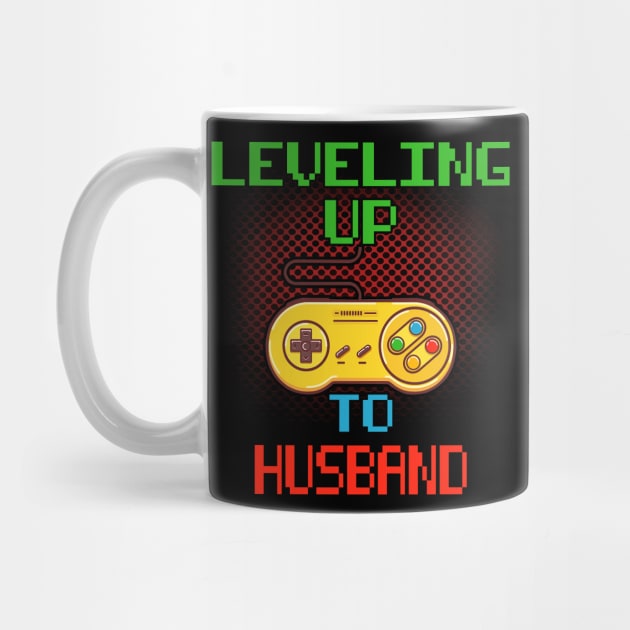 Promoted To Husband T-Shirt Unlocked Gamer Leveling Up by wcfrance4